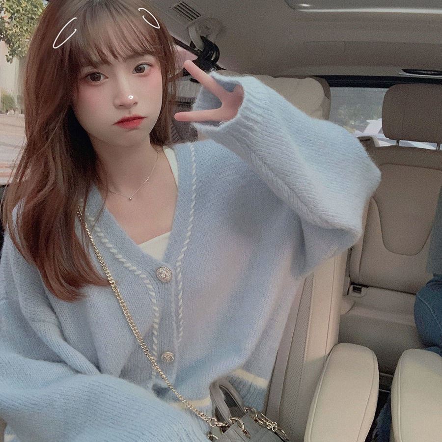 Áo khoác len thiết kế mới thời trang mùa thu đông dành cho nữ