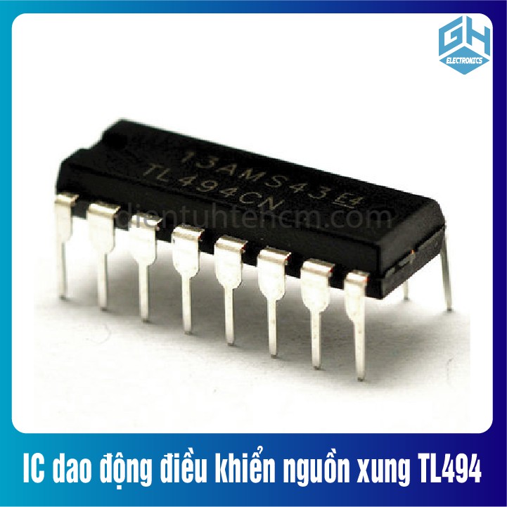 Combo 4 con IC dao động điều khiển nguồn xung TL494 TL494CN DIP