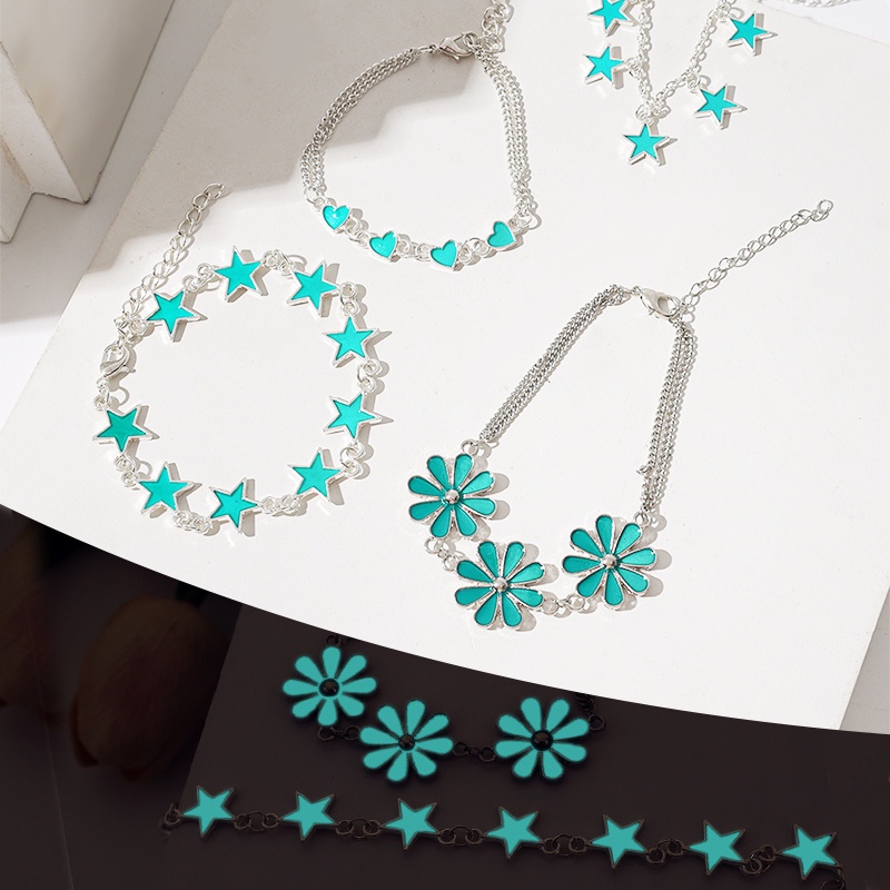 Vòng Đeo Tay Phát Sáng Trong Đêm Thời Trang Cho Nữ