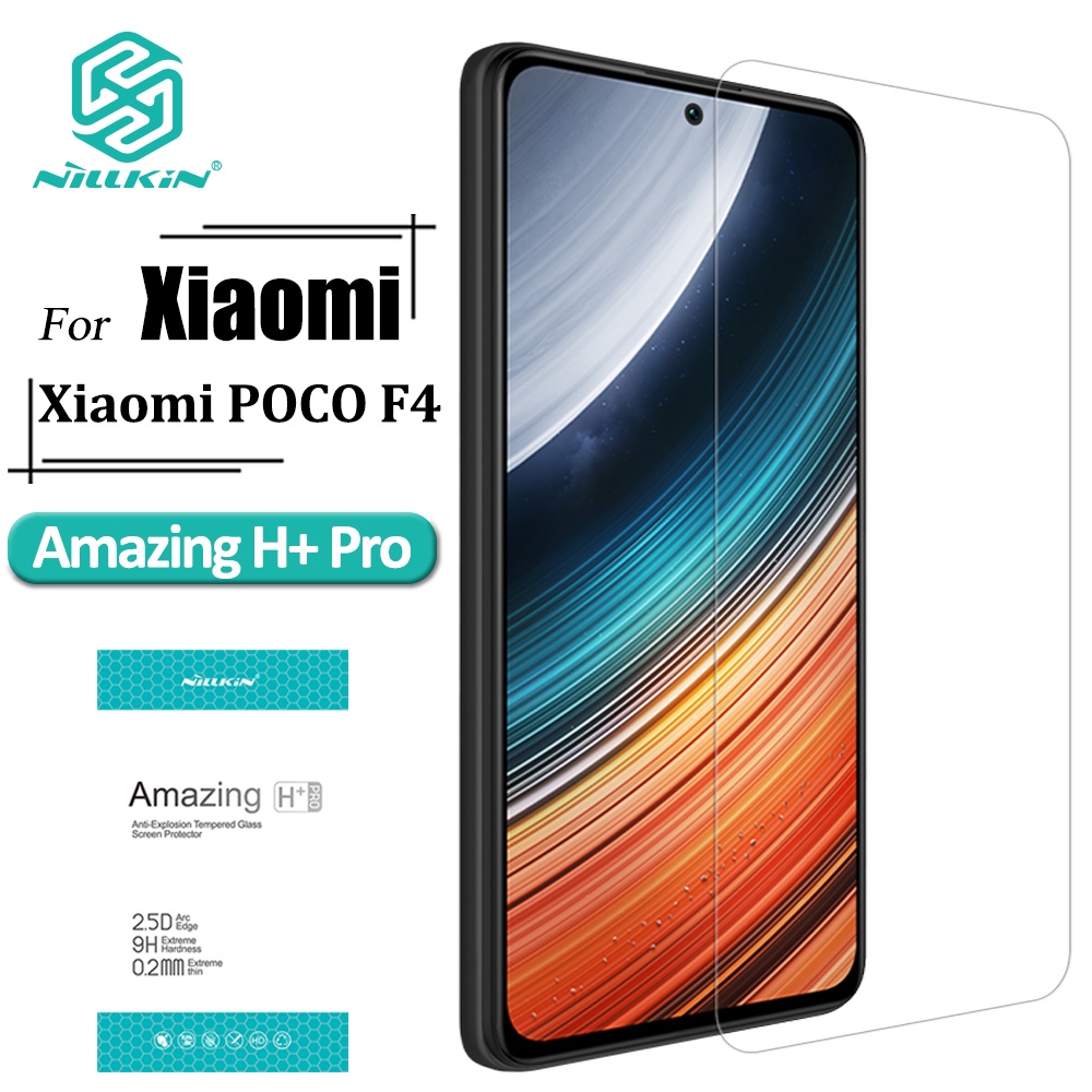 Kính Cường Lực NILLKIN POCO F4 9H Trong Suốt Chống Trầy Và Nổ