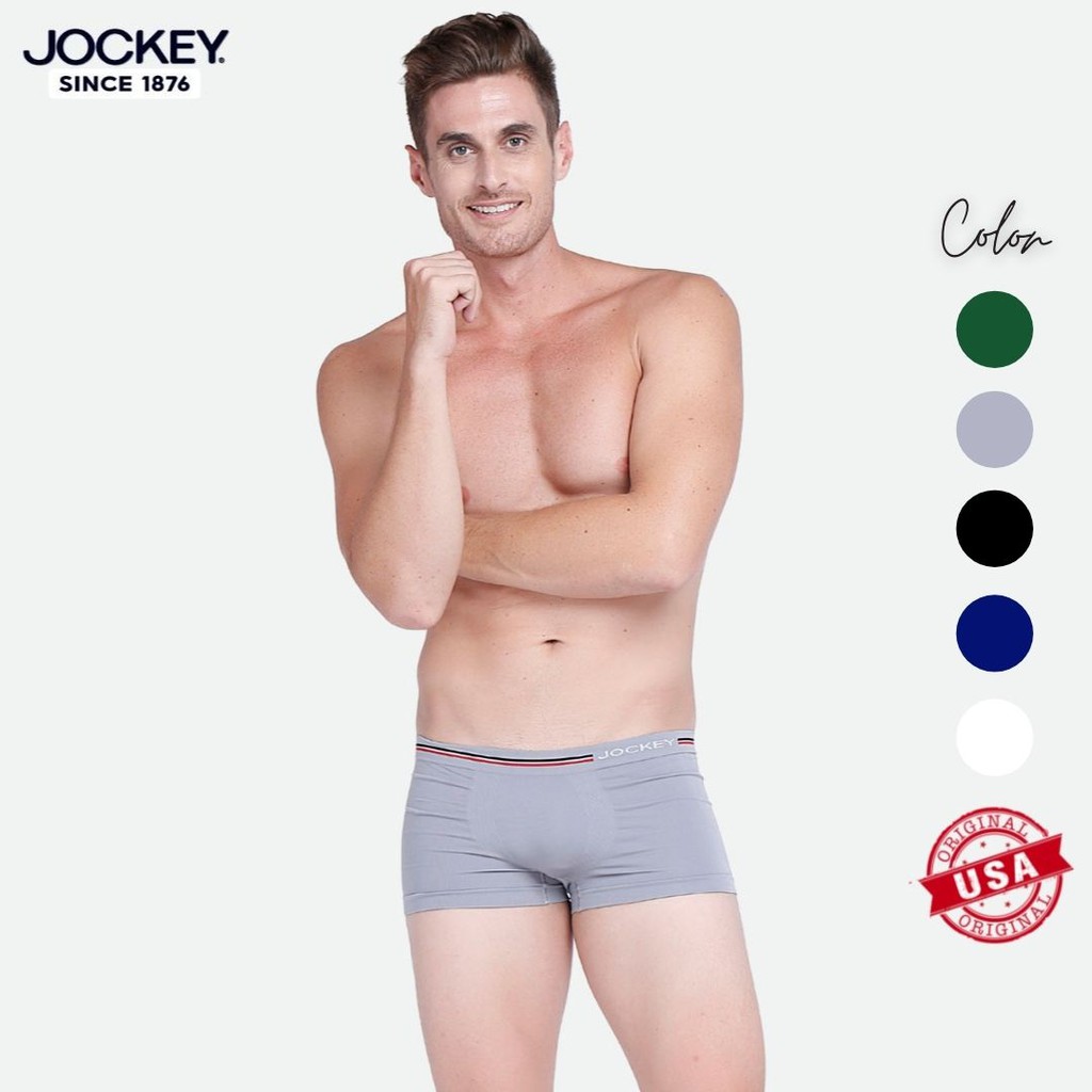 Quần Lót Nam Jockey Dáng Trunk Boxer Seam Free Mềm Mại Kháng Khuẩn - JMMB9118-10