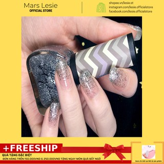 A51 Sơn Móng Tay Nail Styler A51 - Màu bạc kim tuyến nhũ dễ thương đơn giản