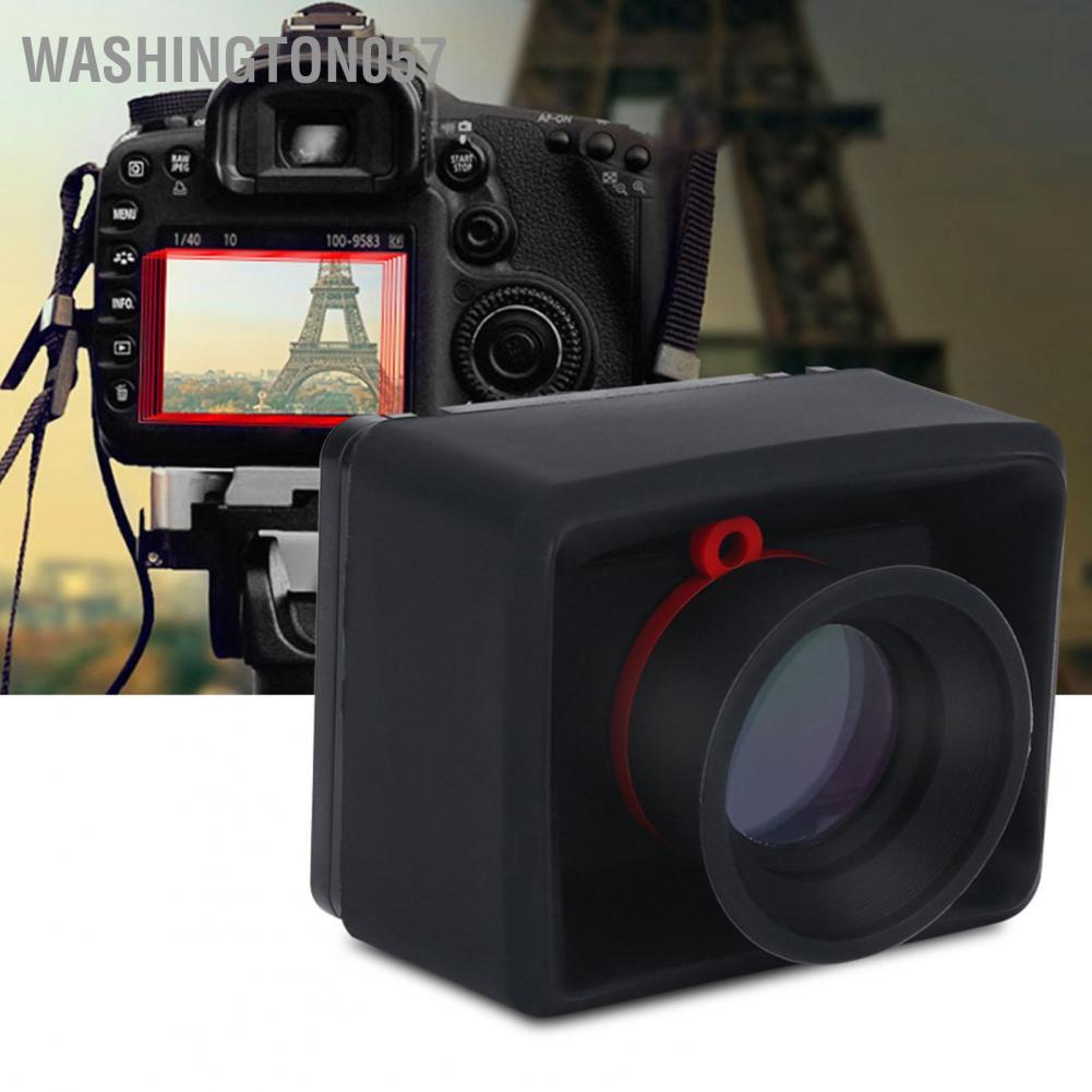 Có thể bán buôn Bền bỉ 3,2 inch LCD Viewfinder 3X Magnifier Phụ kiện cho máy ảnh DSLR Mirrorless Washington057 Hàng giao ngay