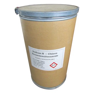 Bột sát khuẩn Cloramin B (Cloramin b -C6H5SO2NClNa.3H20) chiếc từ thùng 25kg bột mịn