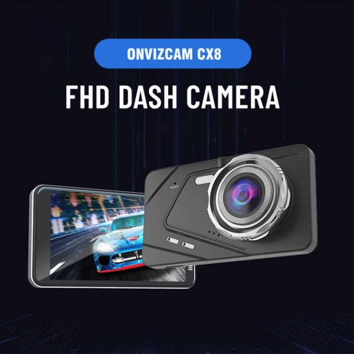 Camera hành trình ô tô Onvizcam Cx8, màn hình IPS 4 inh siêu nét chính hãng onviz | BigBuy360 - bigbuy360.vn
