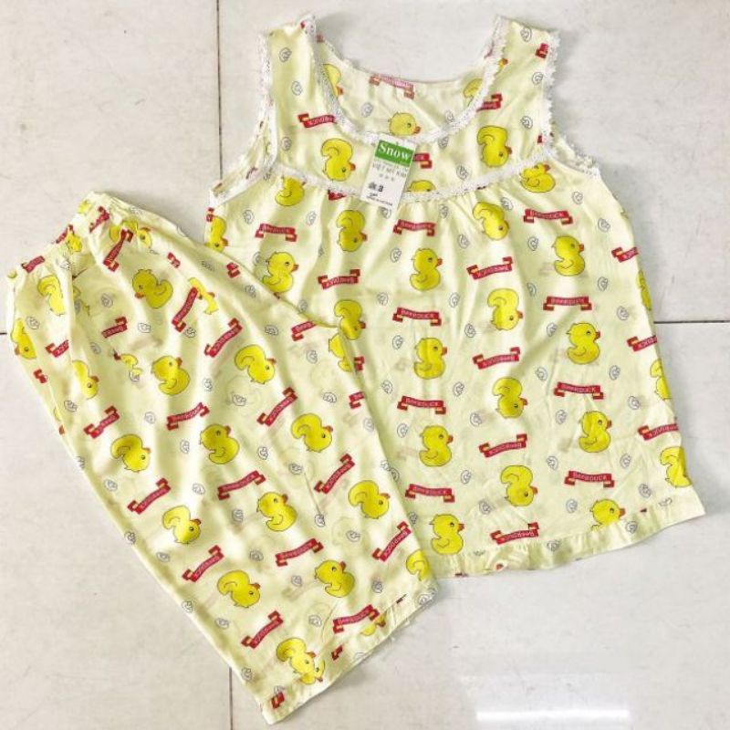 đồ bộ tôn lửng 3 size (40-70kí)