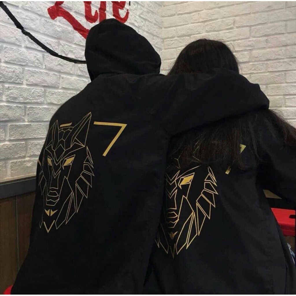 Áo Khoác Dù Jacket 2 Lớp  Unisex Form Rộng Nam Nữ Khóa Kéo Có Nón LION (Kèm ảnh thật Shop tự chụp) | BigBuy360 - bigbuy360.vn
