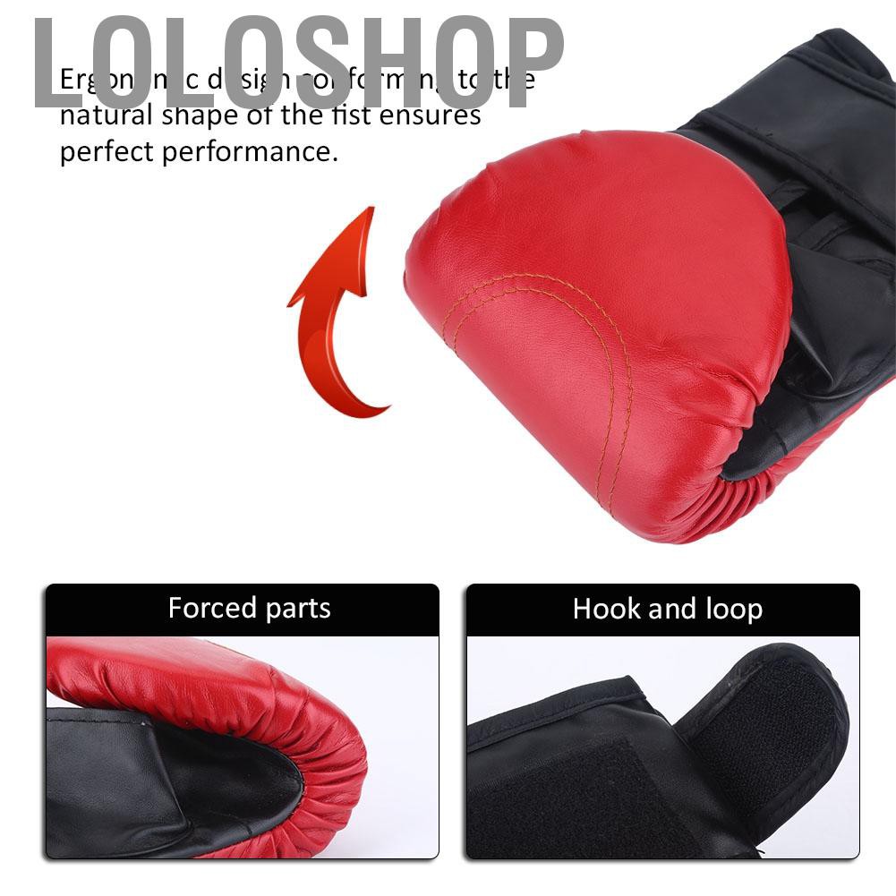 [Ready Stock] Đôi găng tay hỗ trợ boxing và Muay Thái dùng cho người lớn Sanda Fighting Boxing Boxing Training