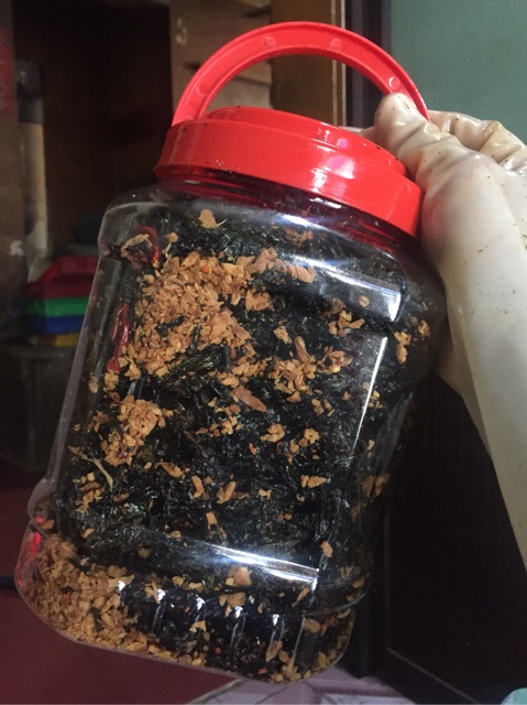 500Gr rong biển cháy tỏi