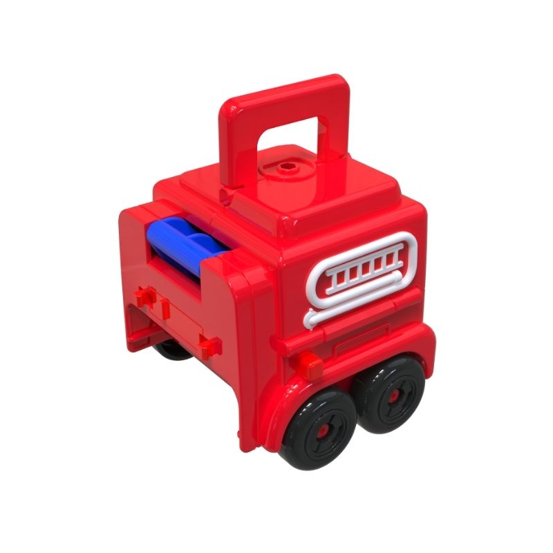 Đồ Chơi GOGO BUS Robot Biến Hình Có Đèn Và Âm Thanh Cứu Hỏa Gogo Firy YS3041B