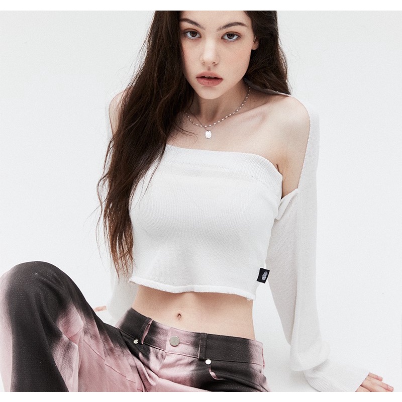 CHÍNH HÃNG SET ÁO CROPTOP LUVISTRUE KARINA AESPA