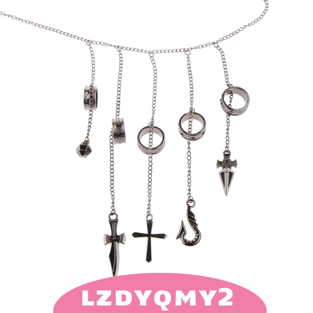 Vòng tay phối 5 nhẫn của Kurapika trong Hunter x Hunter để hóa trang