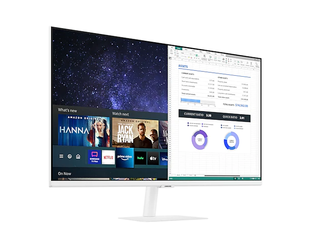 [Mã ELSS1TR giảm 5% đơn 3TR] Màn Hình Thông Minh Samsung FHD LS32AM501NEXXV 32inch - Hàng chính hãng | BigBuy360 - bigbuy360.vn