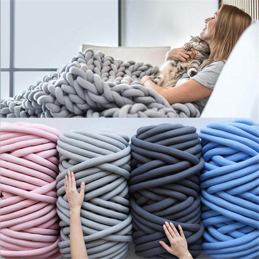 Cuộn Len Sợi To Đan Áo Ấm Áp 250g / 500g