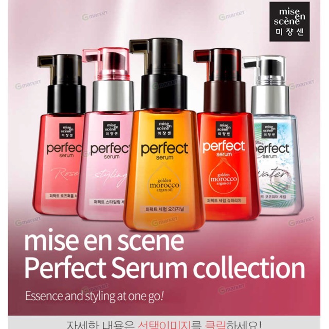 Serum Dưỡng Tóc Mise En Scene Perfect 80ML MỚI