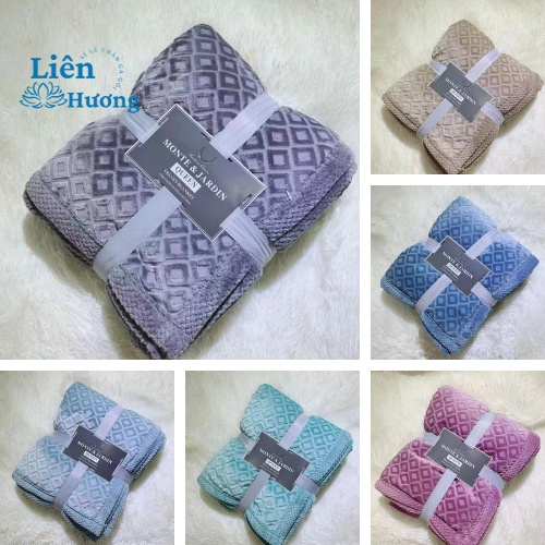 Chăn lông thỏ hàng nhập cao cấp, mền long thỏ siêu mềm mịn, chăn kích thước 2mx2m3