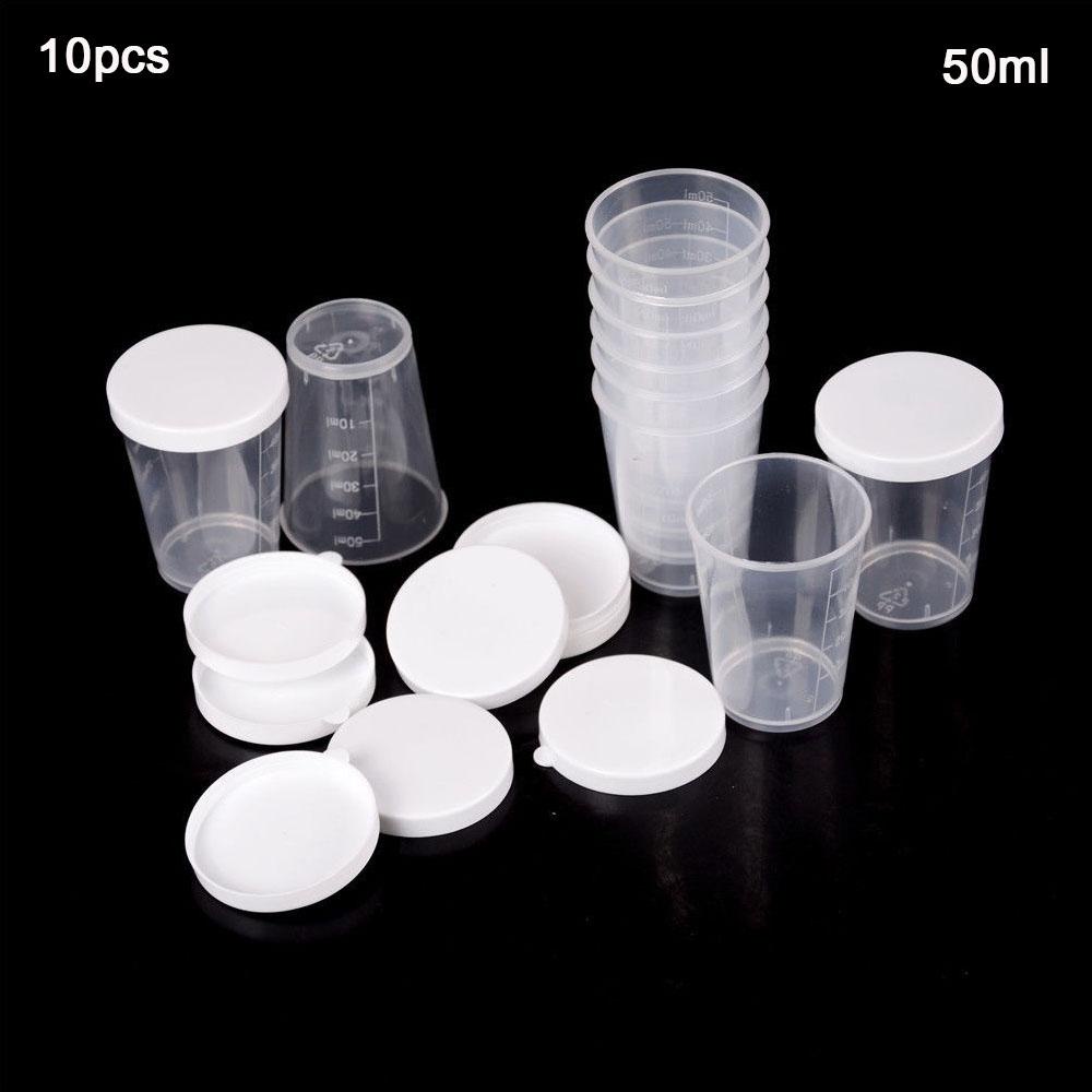 Set 10 Cốc Đong Bằng Nhựa Chuyên Dụng