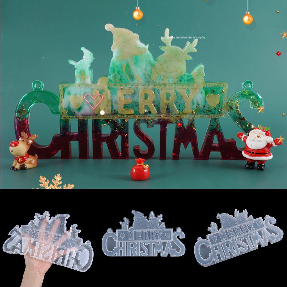 NEXTVN Khuôn Silicone Làm Trang Sức DIY Hình Ông Già Noel