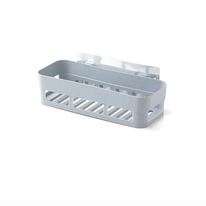 Combo 2 khau Chữ Nhật Dán Tường Để Đồ Nhà Tắm - Kệ Dán- Không khoan tường