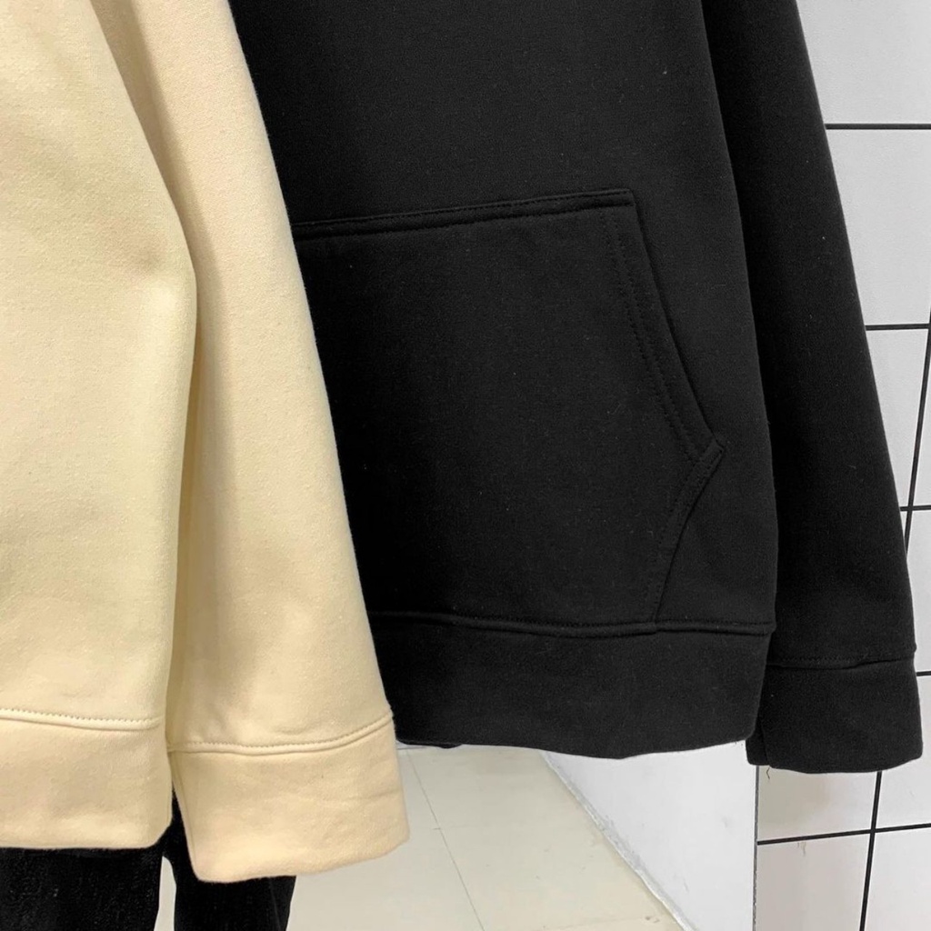 Áo Hoodie Form Rộng WED Tay Dài Vải Nỉ Bông Dày Phong Cách Ulzzang Unisex | BigBuy360 - bigbuy360.vn