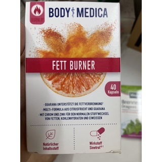 Viên uống giảm cân BodyMedica Fett Burner, 40 viên