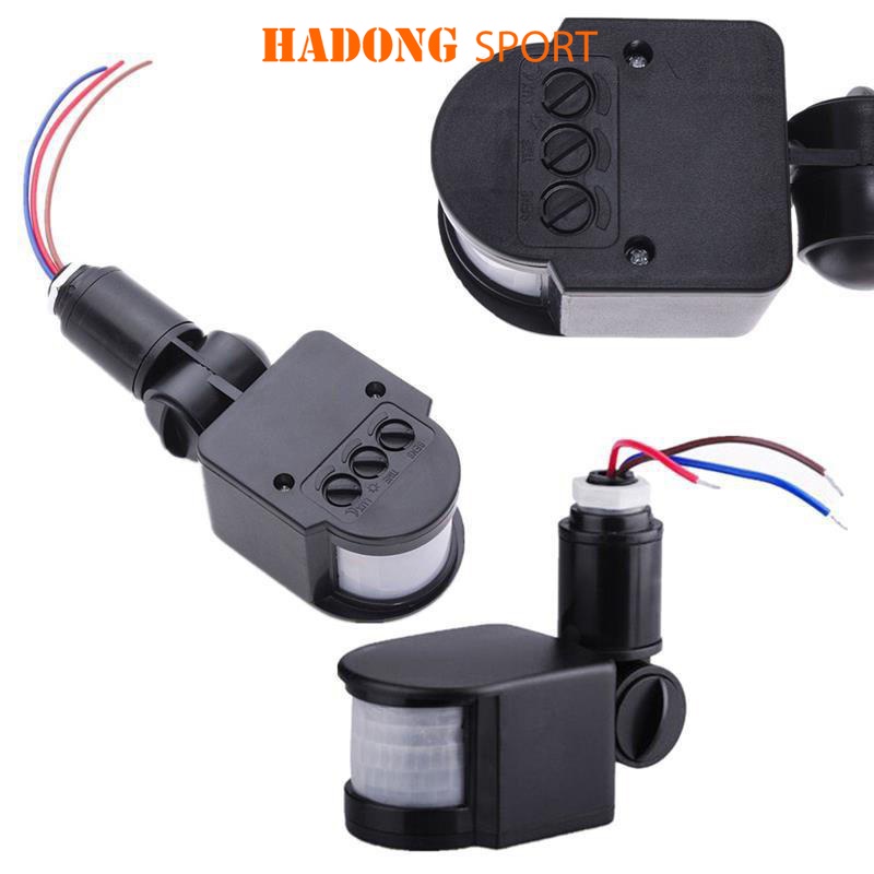 Cảm Biến Hồng Ngoại Ngoài Trời Chống Trộm Đa Năng, tự động tắt mở đèn điện, còi chuông