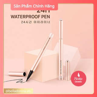 [HÀNG CHÍNH HÃNG] [ Mẫu mới 2020 ] Kẻ mắt nước không trôi Vacosi 24H Waterproof Pen 2g (Rose Gold)