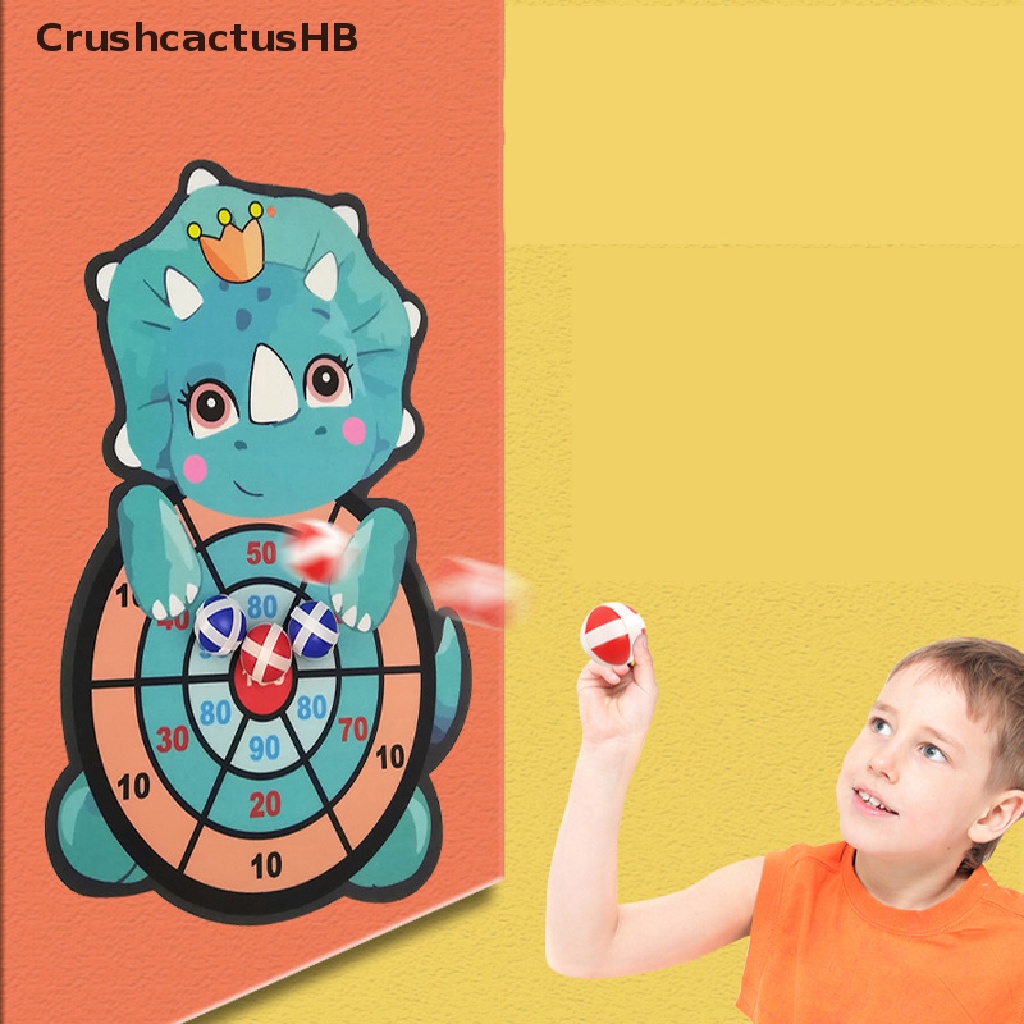 [CrushcactusHB] Children Target Sticky Ball Throw Dartboard Sports Kids Board Games With Darts Hot Sell