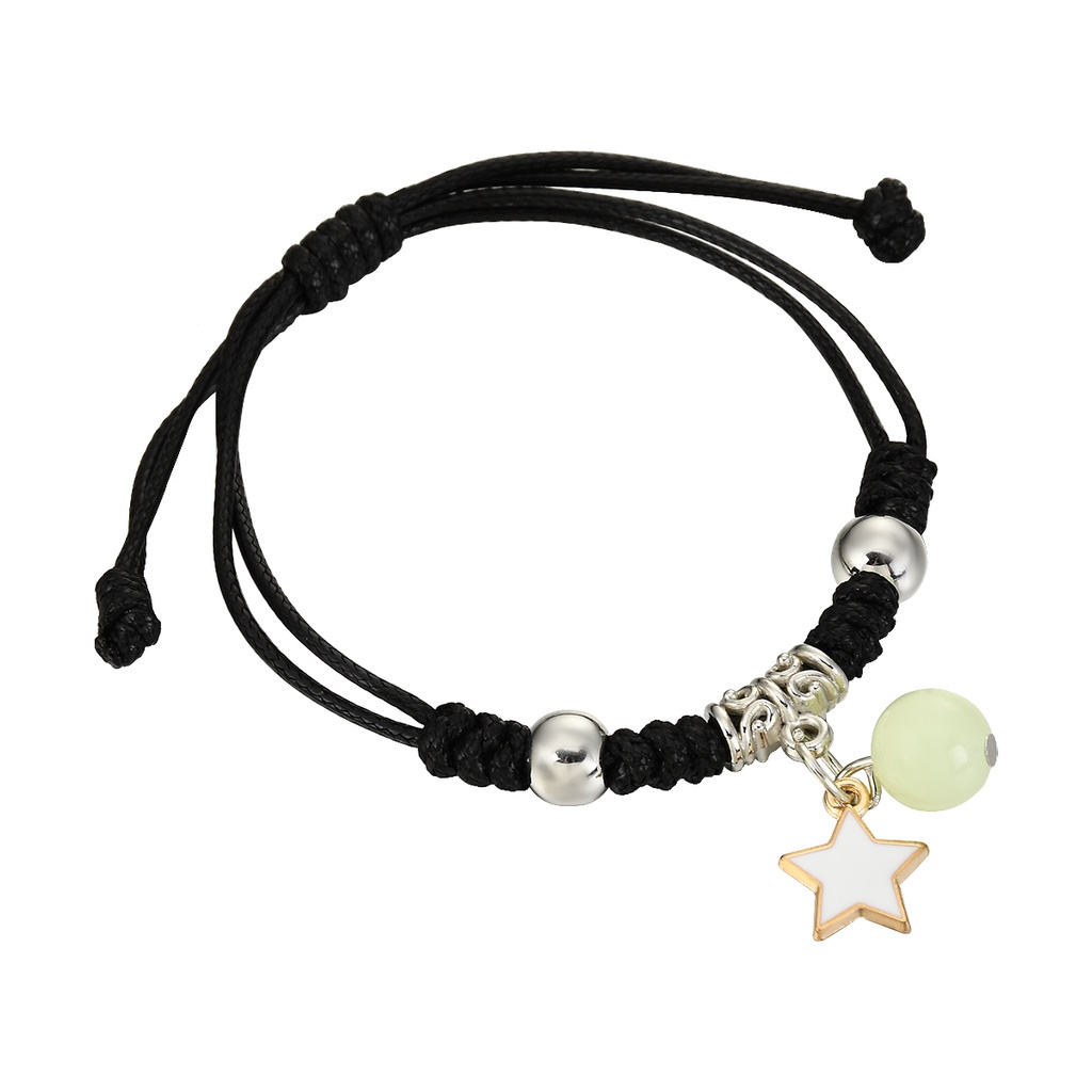 Set 1 / 2 Vòng Tay Nam Châm Dạ Quang Độc Đáo Cho Cặp Đô