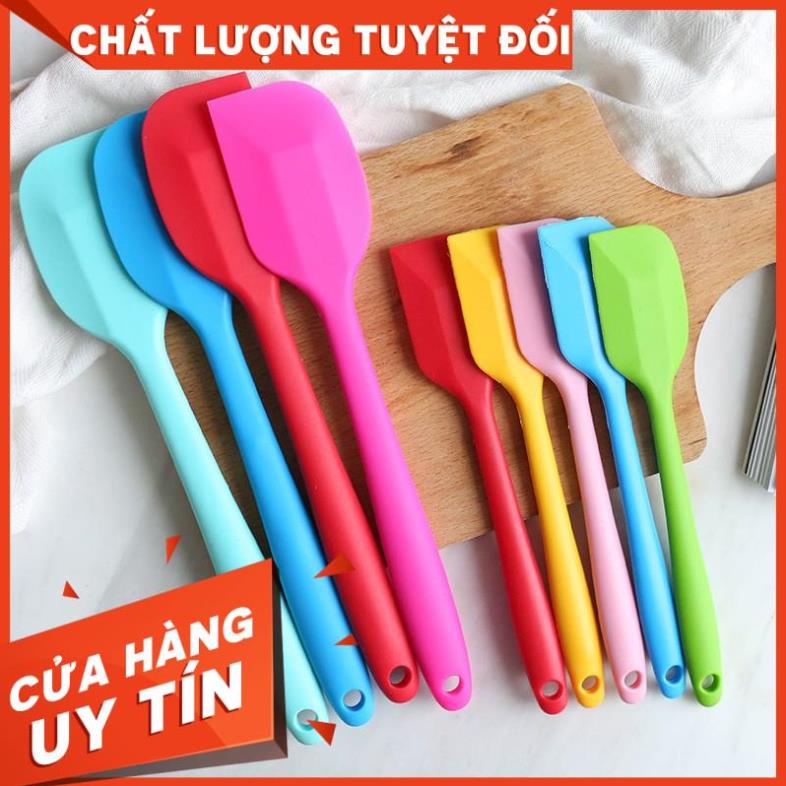 Spatula - Phới Dẹt Trộn Bột Đúc Cao Cấp