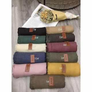 Khăn lông cừu full mác da, hộp giấy