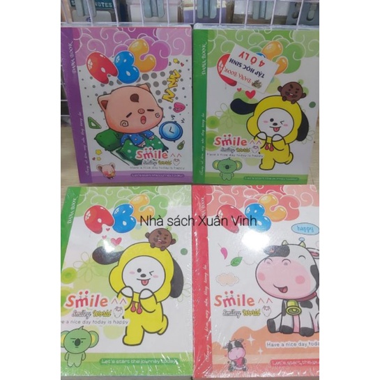 TẬP VỞ 96 TRANG ABC Danabook 4 Ôli ĐL 80gsm