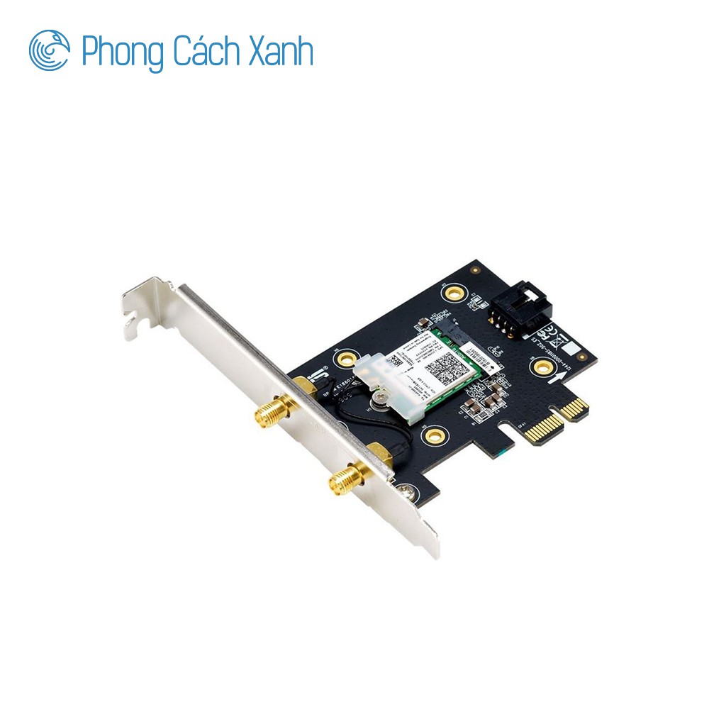 Card mạng WIFI ASUS PCE-AX3000 chuẩn AX3000 - Hàng chính hãng