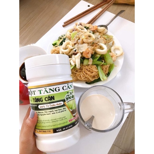 Tăng Cân Mị Hương - Vị Trà sữa Thơm ngon ( kèm thìa , quà )
