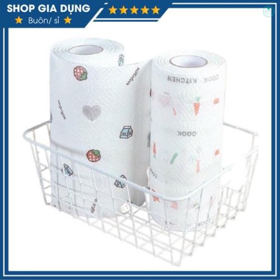 Giấy Lau Đa Năng Cuộn 25cm Siêu Dai Có Thể Giặt Tái Sử Dụng