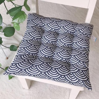 Đệm ngồi bệt Lidaco decor phòng đệm lót ghế vải bố canvas vintage bền đẹp