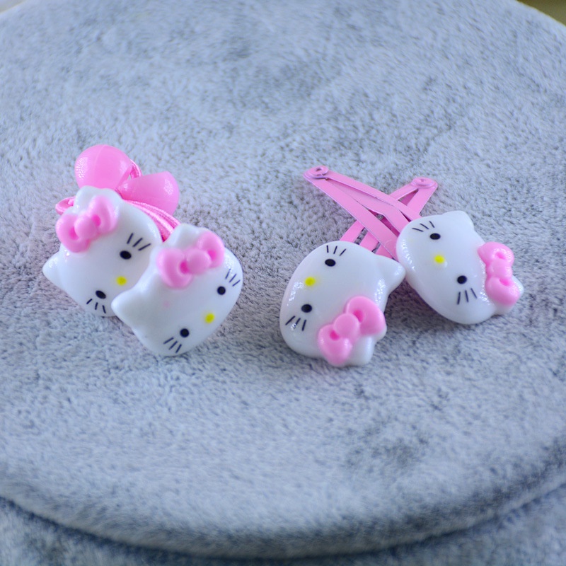 Bộ 10 phụ kiện tóc gồm kẹp tóc và dây chuyền hình công chúa Elsa phim Frozen cho bé gái