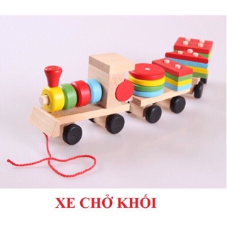 Combo 7 món đồ chơi gỗ thông minh cho bé