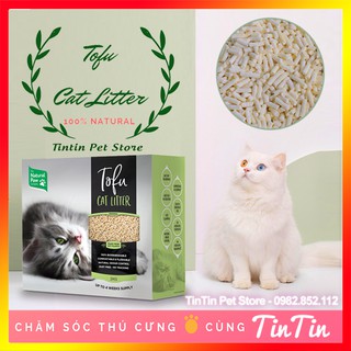 Cát Vệ Sinh Hữu Cơ Bã Đậu Nành Cho Mèo Tofu Cat Litter 7l PetLand