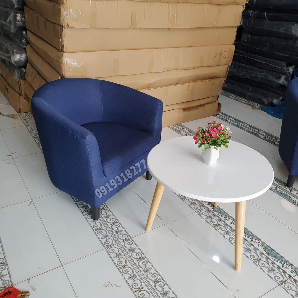 Ghế Sofa Đơn Thư Giãn Giá Rẻ Tại Kho - Bộ Ghế Đọc Sách Cho Nhà Nhỏ - CHDV - Cafe