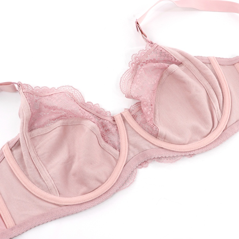 Áo Ngực Phối Ren size Lớn Áo Lót Nữ Có Gọng Siêu Mỏng áo lót ren D cup 38D 40D 42D 44D 46D 48D -88709