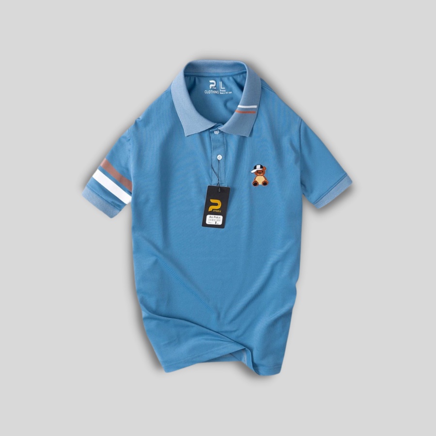 Áo Polo nam cổ bẻ cộc tay cao cấp, vải Cotton lịch lãm, thoáng mát