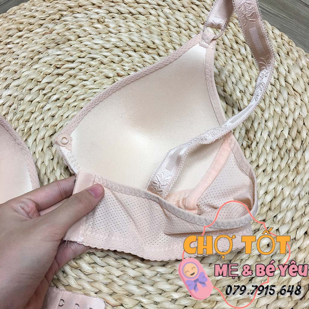 [HÀNG THÁI] Áo Ngực Thông Hơi Bé Bú Trước Và Sau Sinh Không Gọng Mút Mỏng