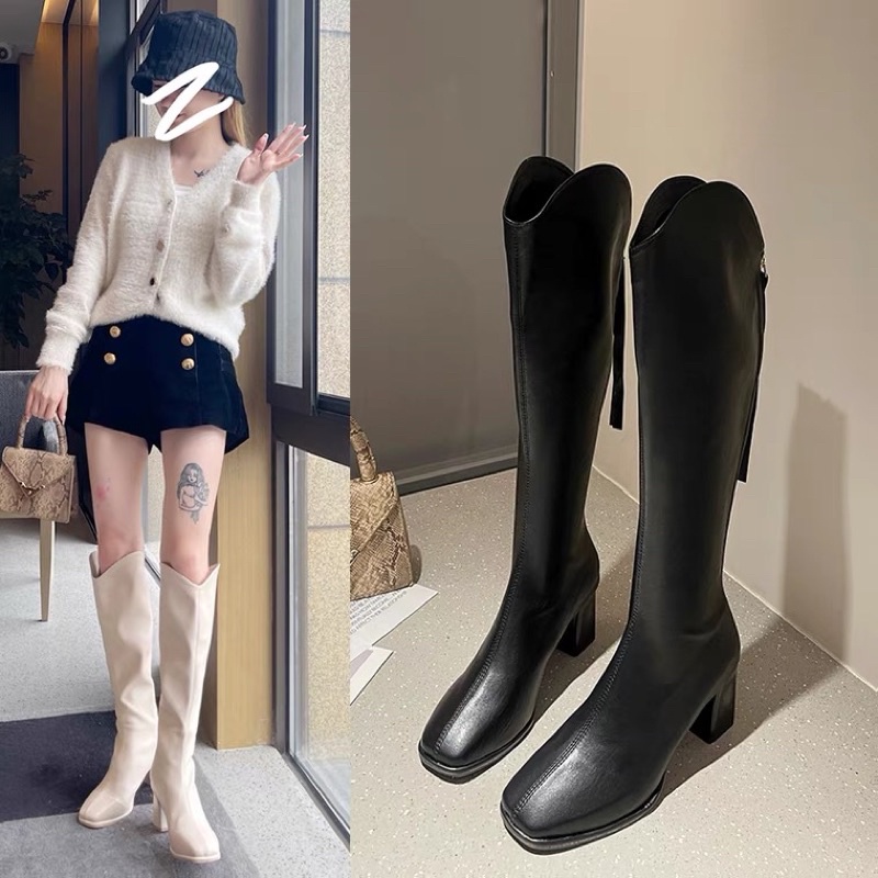 Bốt cao đầu gối 7cm