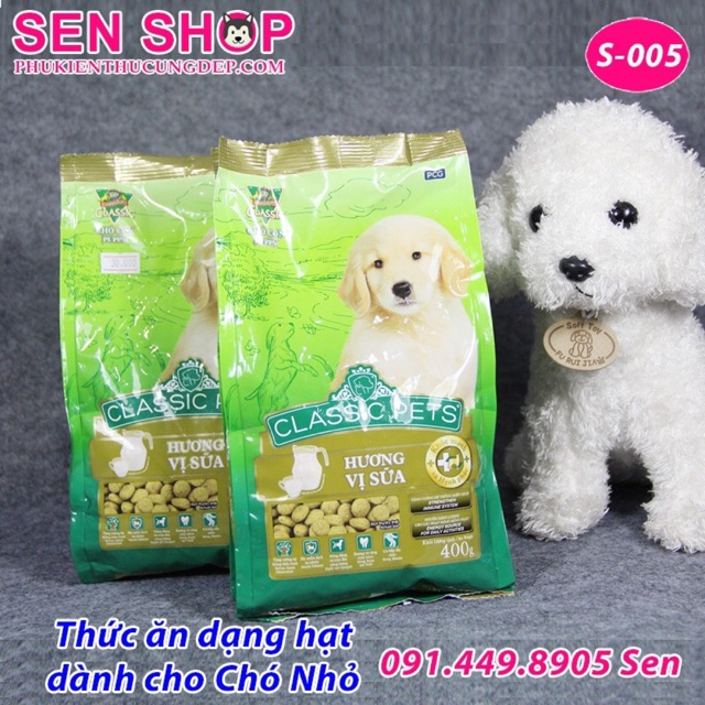 THỨC ĂN CHO CHÓ CON DẠNG HẠT - CLASSIC PETS