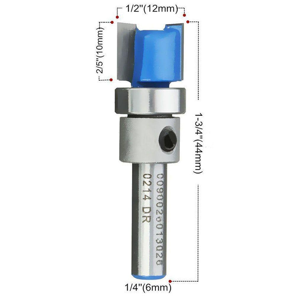 1 Mũi Phay Router Đường Kính 1 / 2 &quot;X Chiều Cao 2 / 5&quot; Chất Lượng Cao