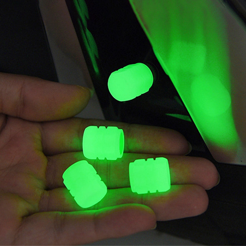 Nắp Van Bánh Xe Phát Sáng Chống Bụi Thông Dụng