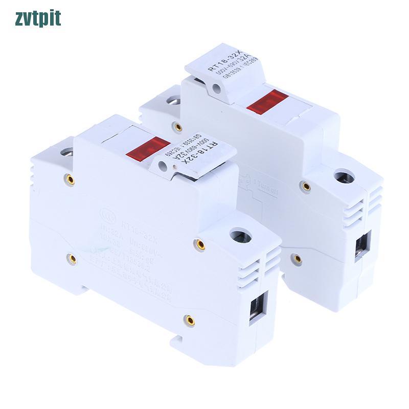 Set 2 Giá Đỡ Cầu Chì Din Rt18-32X Ac 380v 32a 1 Cỡ 10x38mm