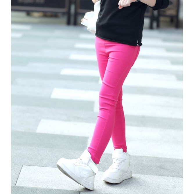 QUẦN LEGGING GIẢ BÒ CHO BÉ