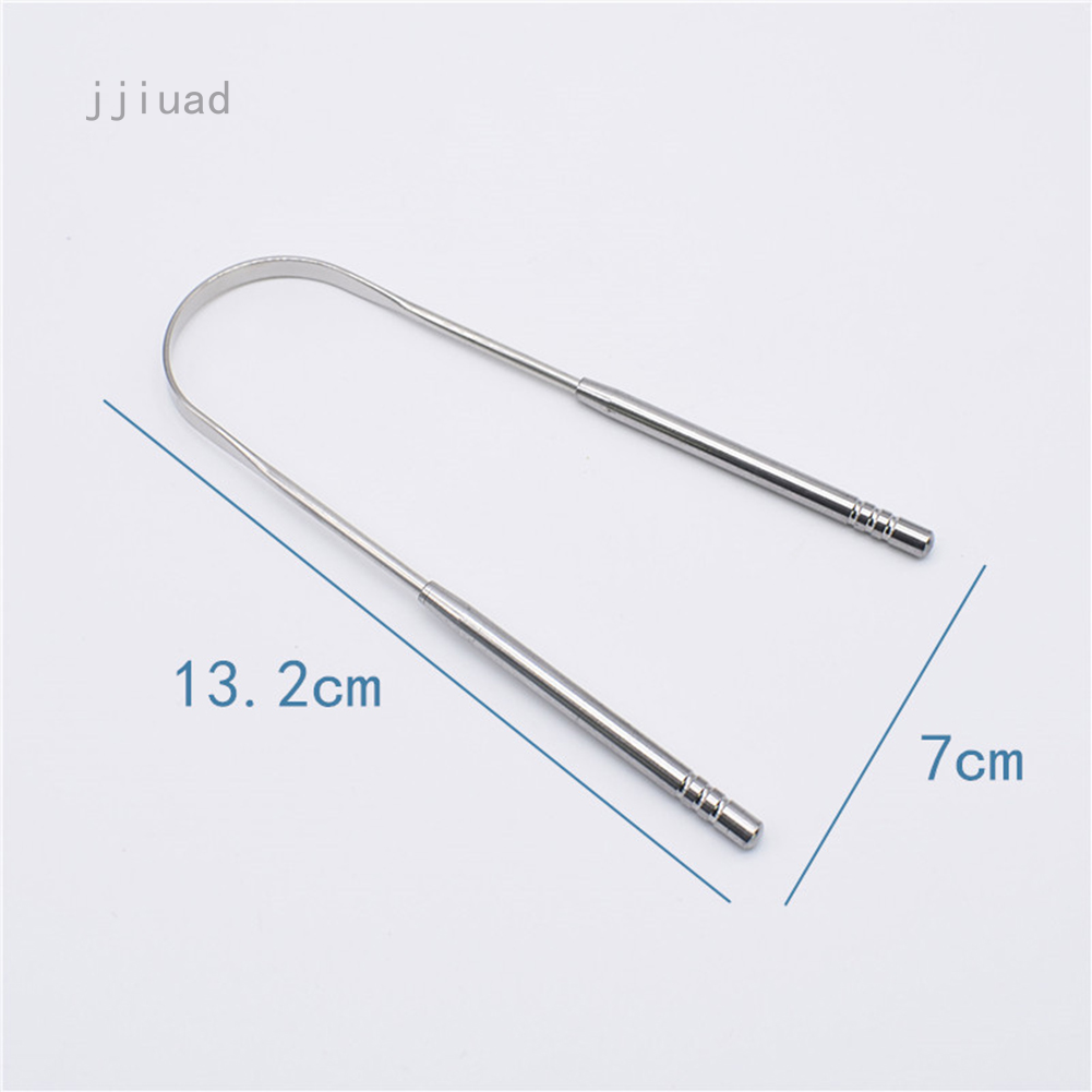[Hàng mới về] Set 2 dụng cụ cạo lưỡi bằng thép không gỉ tiện dụng (có bán lẻ)
